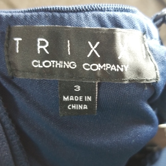 NWT 3 Navy Strappy Dress TRIXII Juniors - Picture 8 of 8